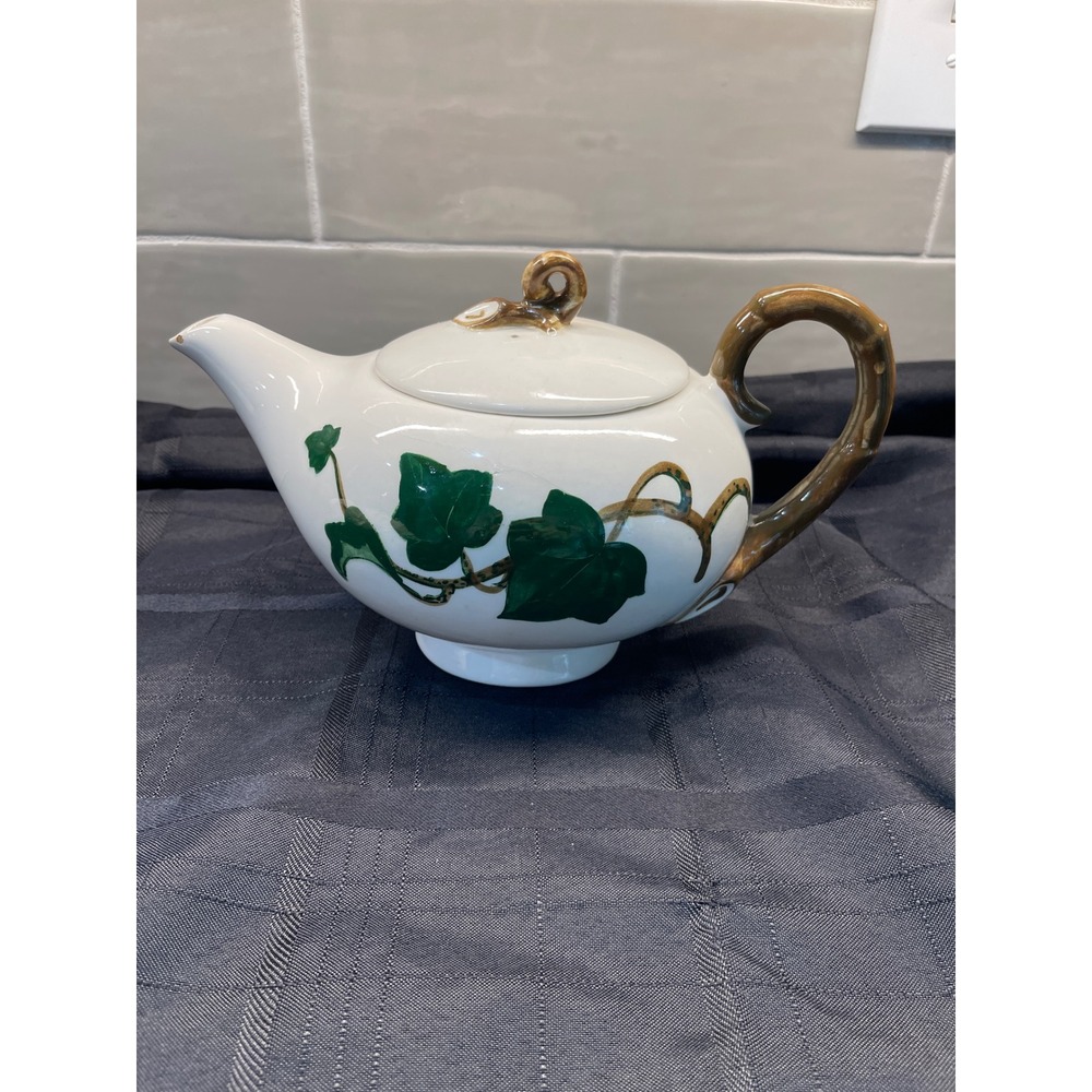 Metlox Poppytrail Ivy Teapot‎ Made in California *flaws* pics